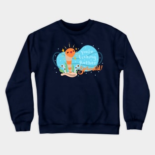 Splendid Garden Eel Quote Crewneck Sweatshirt